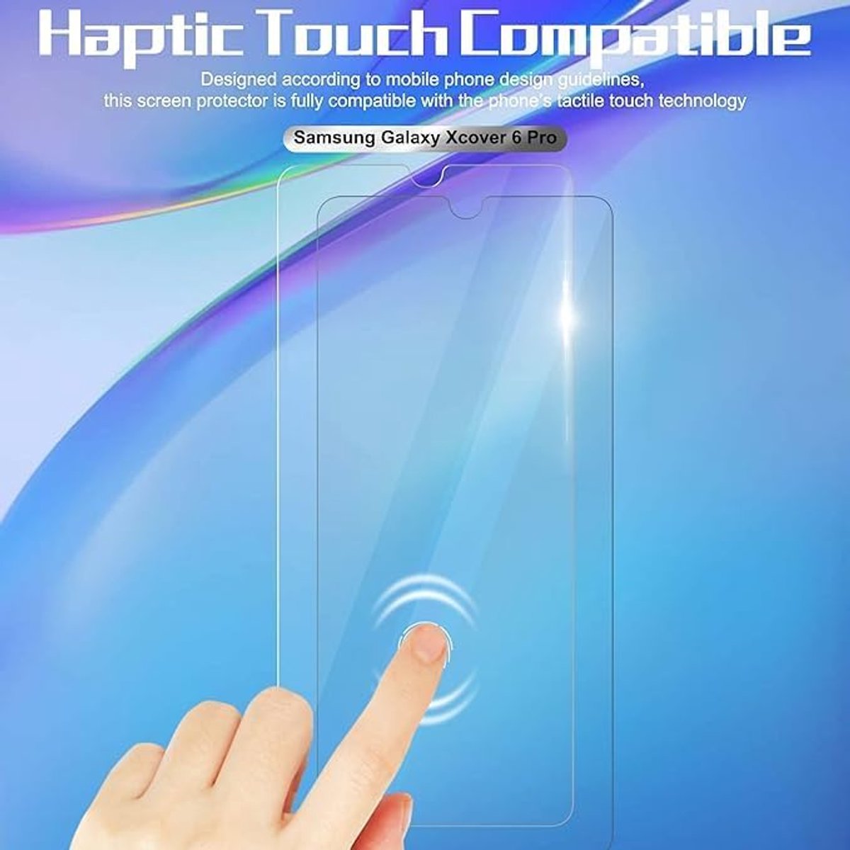 Xinyou Displaybeschermfolie voor Samsung Galaxy Xcove 6 Pro, 9H pantserglasfolie, 3 stuks, ultra-helder - ShopVlot