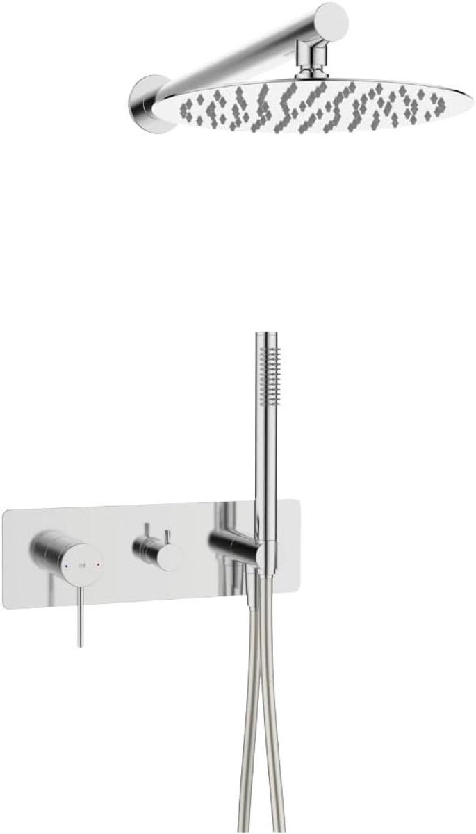 Douchekolom Inbouw - Inbouw douchekraan - Badkamer Vernieuwen - Anti-kalk functie - 150mm