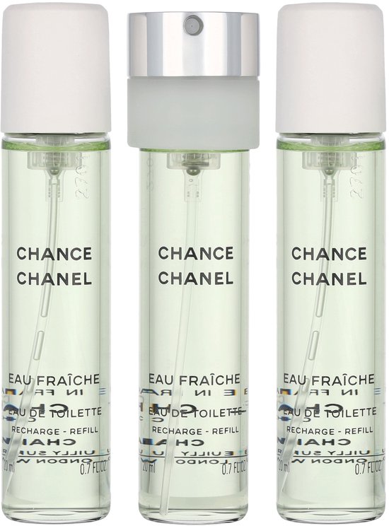 CHANEL CHANCE Eau Fraîche 3本セット Chanel Chance Eau Fraiche Giftset 60 ml | bol
