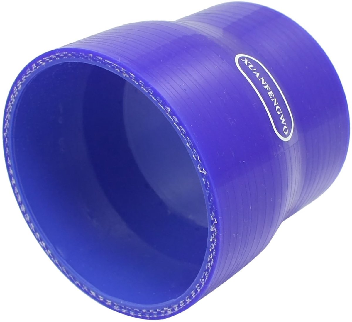 Dailygoods- Koelslang Verloopstuk Siliconen Blauw - Koppeling - Motor Koeling - Intercooler - 70 mm tot 80 mm - Professioneel Gebruik - Slangverloopstuk