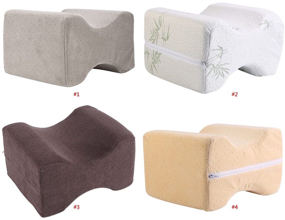 Dailygoods- Kniekussen voor in bed - Ergonomisch ontwerp - Beenkussen voor zijslapers - Pi