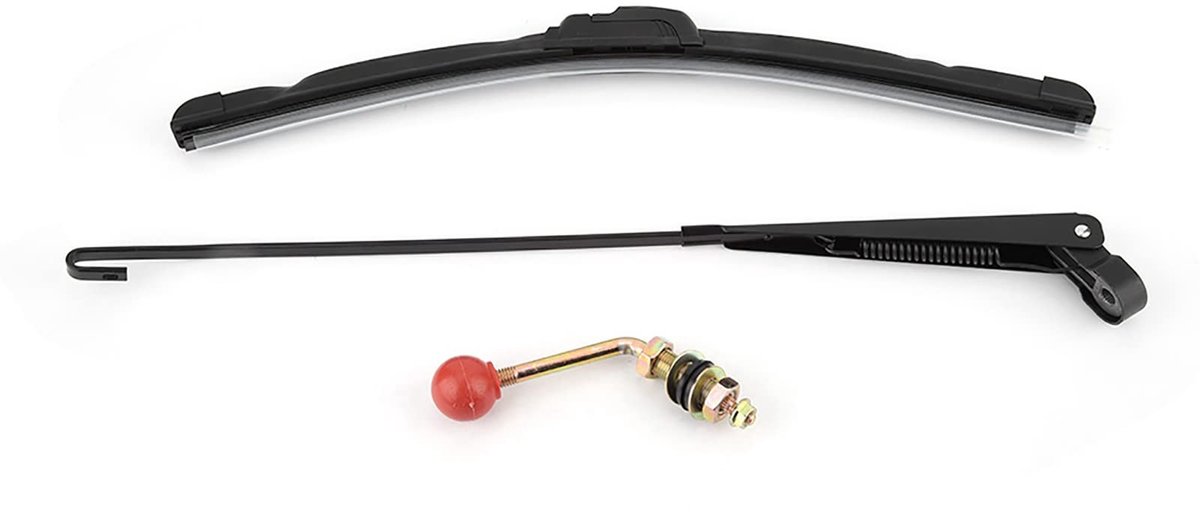 Dailygoods- Ruitenwisser Handbediend - Handmatige Windwisser - UTV Ruitenwisser Kit - Hoge Betrouwbaarheid - Professionele Kwaliteit - Voor Side X Side - Wisser