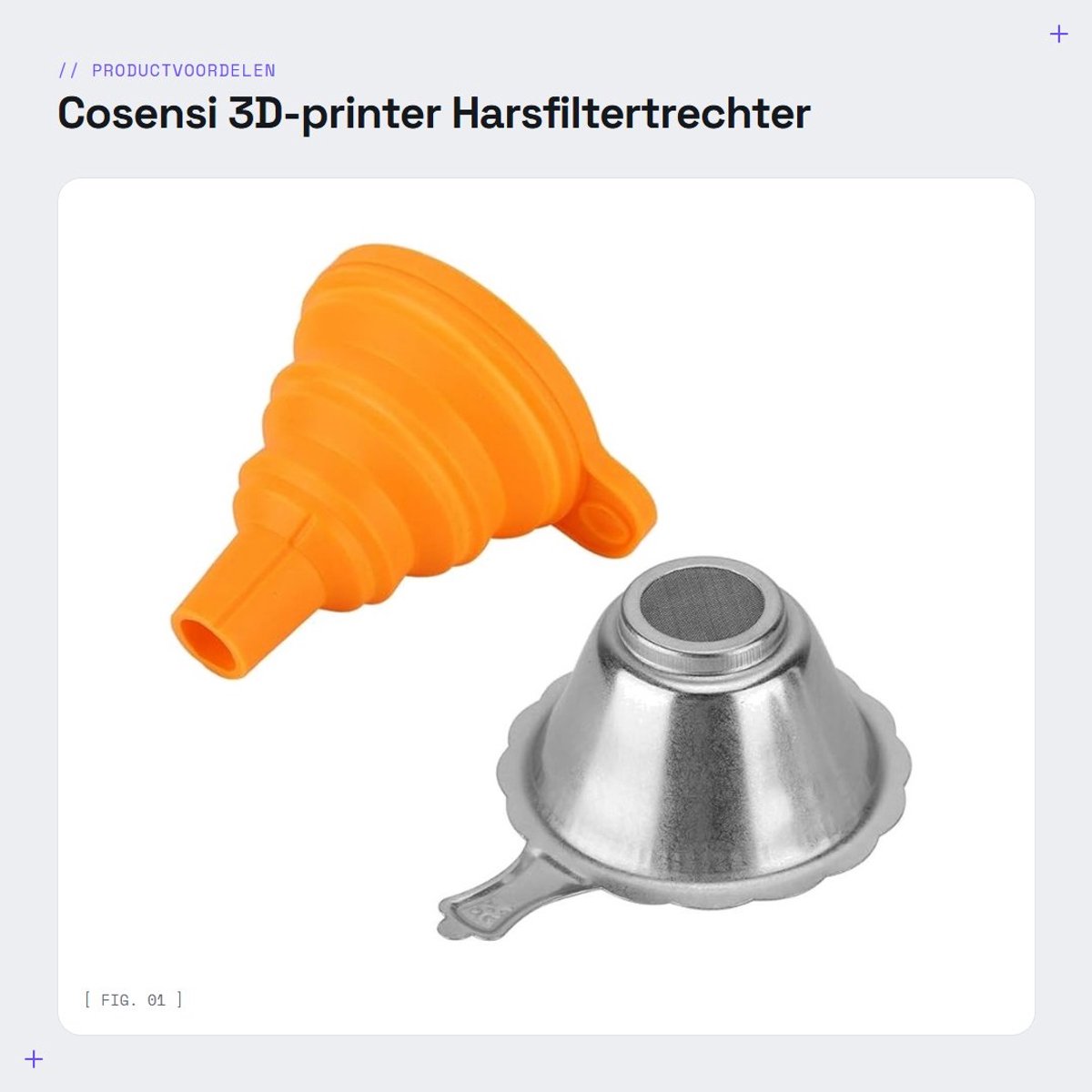 Dailygoods- Harsfiltertrechter Siliconen - Metalen Filtergaas - Opvouwbaar - Geschikt voor Flessen 15 mm - Lichtgewicht - Eenvoudig Schoon te Maken - Trechter