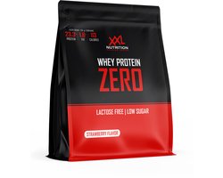 XXL Nutrition Whey Protein Zero - Aardbei - Eiwitpoeder - 1000 g