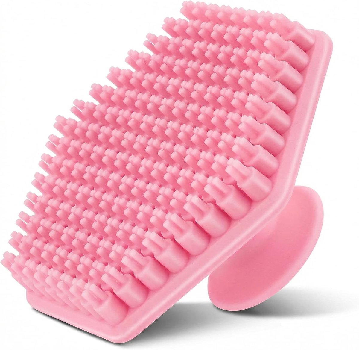 Thijox - Siliconen Gezichtsscrubber en Exfoliator Pad - Handmatige Gezichtsreiniging Borstel - Zachte Body Scrubber - Donkerblauw - Perfect voor Vrouw
