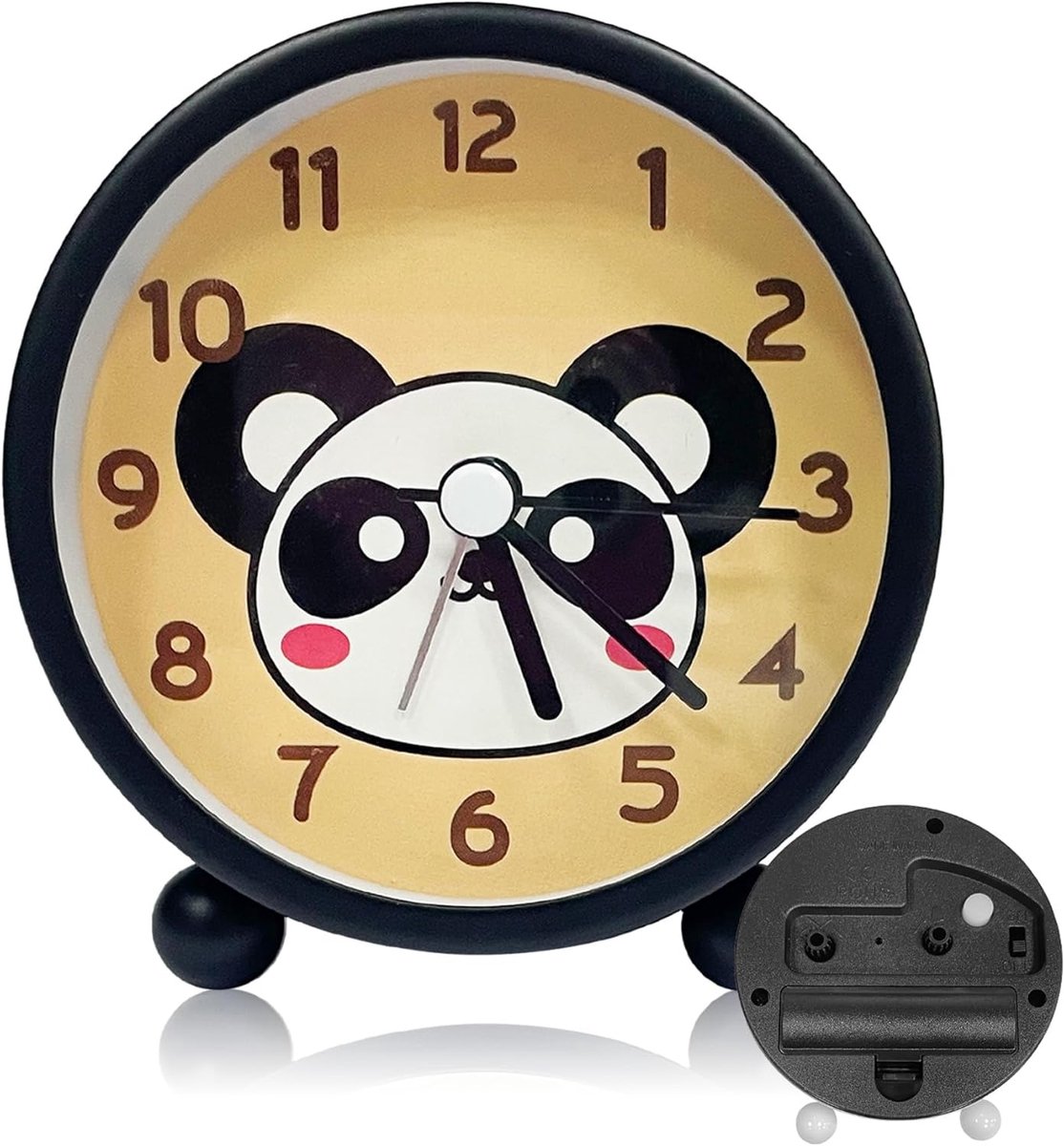 SnelShoppen - Kinderen Alarmklok met Nachtlampje - Leuke Cartoon Klok voor Meisjes en Jongens - Geen Tikken - Unicorn Design - Batterij Gevoerd - Idea
