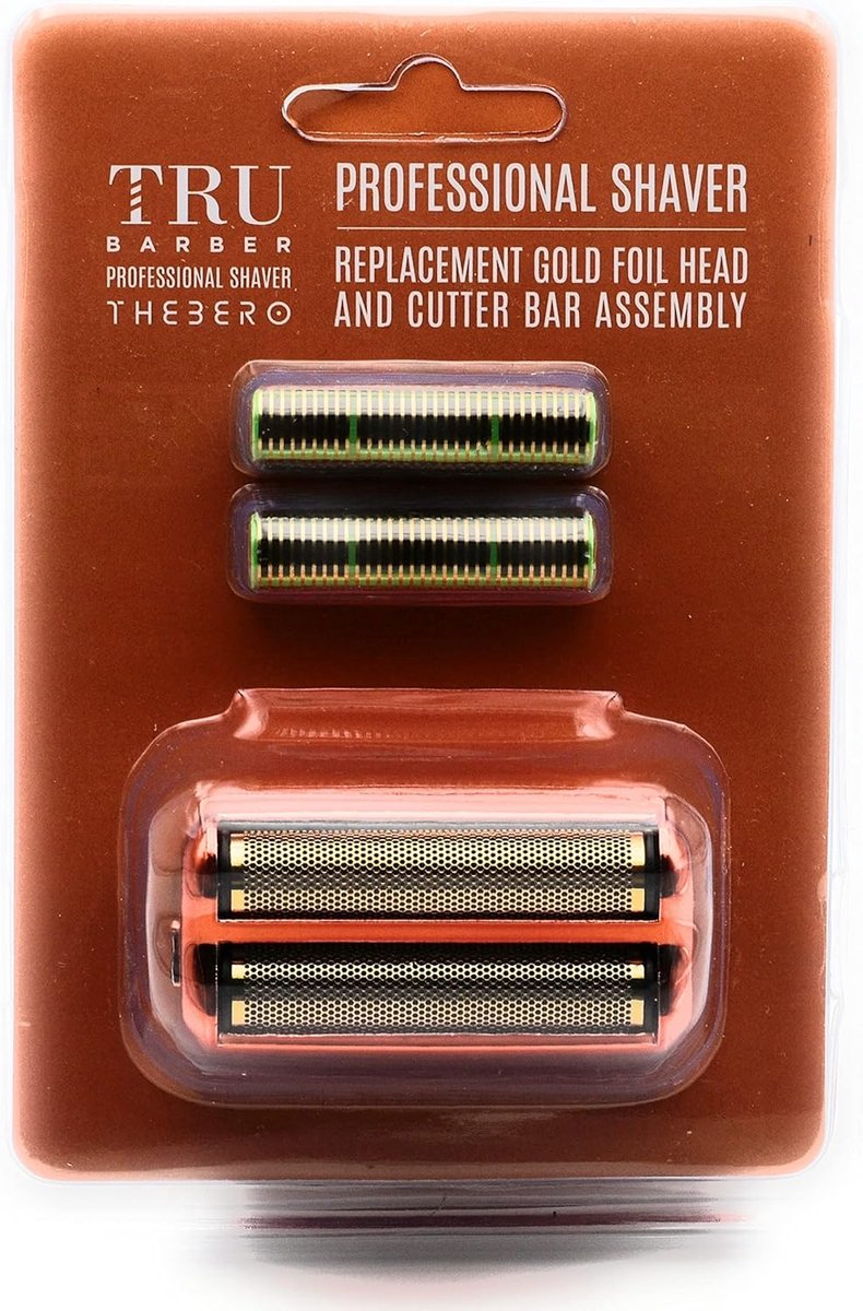 SnelShoppen - Elektrische Foil Scheermachine voor Mannen, Professionele Baardtrimmer 9000rpm, Perfect voor Haar en Hoofd Scheren, Ultra-fijne Scheerbl