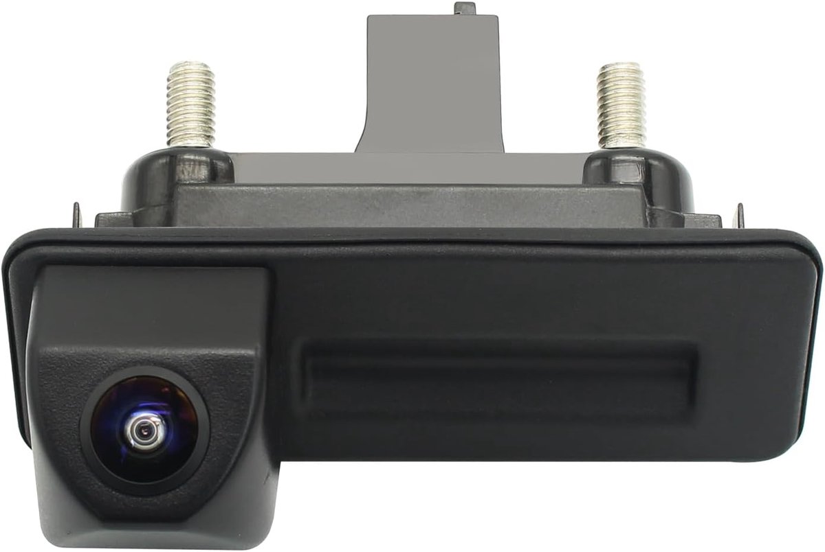 SnelShoppen - AHD 720P Achteruitrijcamera voor Skoda Superb Yeti Fabia Octavia Audi A1 - 170 Graden Fisheye-lens met Trunk Grip - Perfect voor Veilig