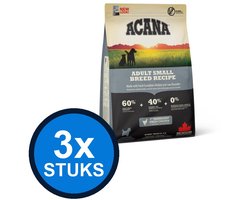3x Acana - Dog adult small breed 2kg - Hondenvoer - 2 kg
