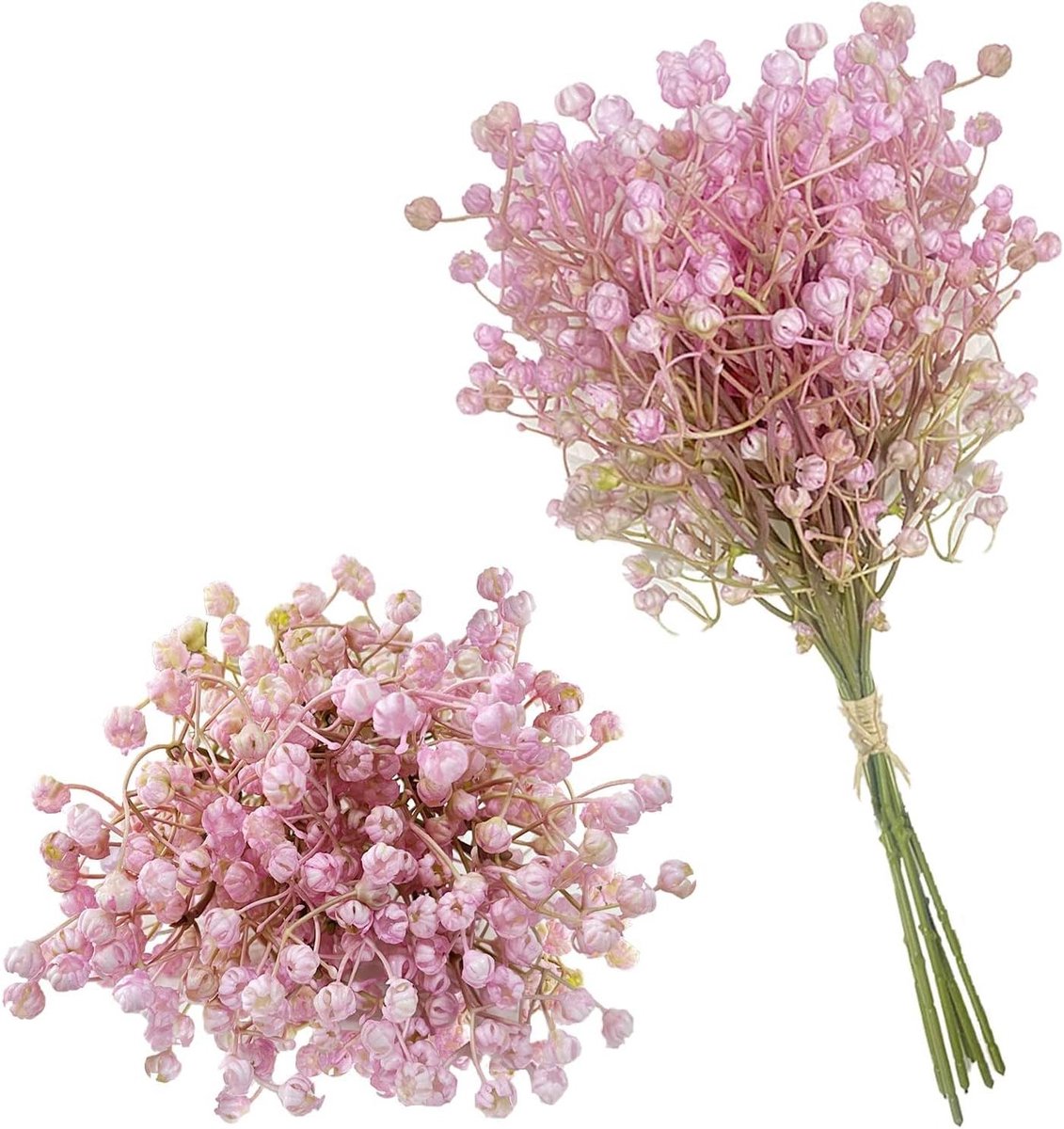 Kunstbloemen Baby's Adem - Nep Bloemen - Decoratie Huis - Realistisch Uiterlijk - 12 Bunde