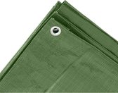 Groen afdekzeil / dekzeil - 3 x 4 meter - polypropyleen grondzeil / dekkleed