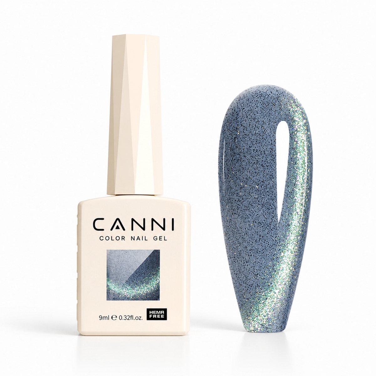 Canni - Cateye gellak - 10 ml - HEMA-vrij - TPO-vrij - Cat eye gellak - Cat eye - Pink Gellac - Gellak - Cat eye nagellak - Cat eye gellak set - Gellak nagellak - Gellak set