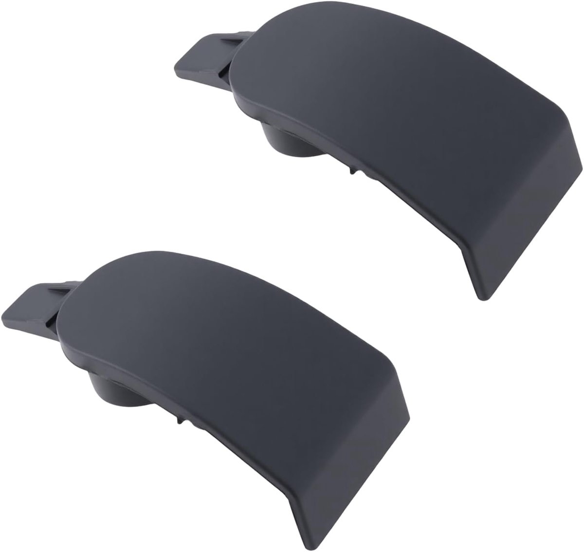 SnelShoppen - 2Pcs Radiator Beugel Cover 8V518B069 Geschikt voor Ford Fiesta Mk7 2008-2017, Hittebestendig Kunststof, Perfecte Pasvorm, Duurzaam