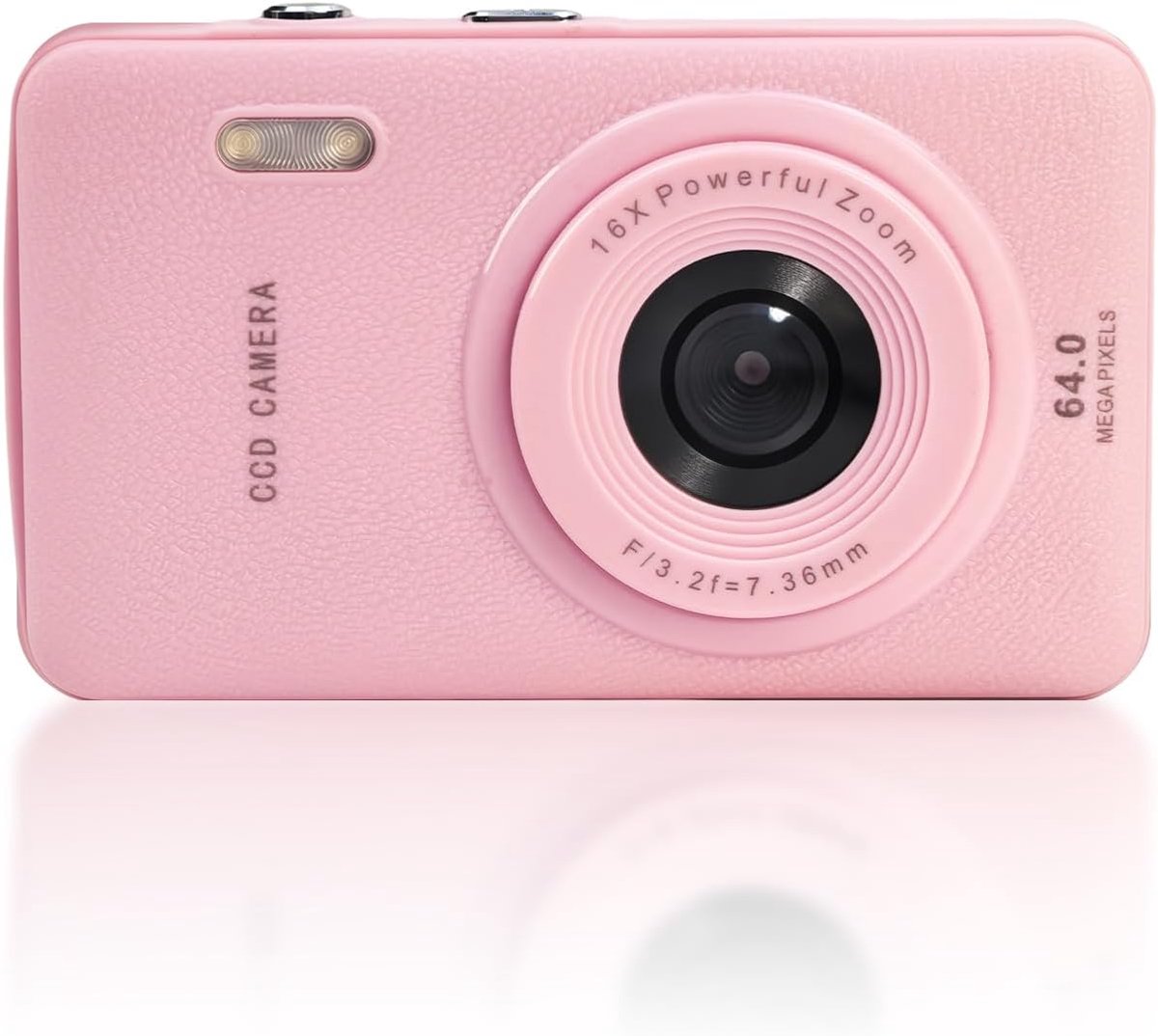 SnelShoppen - Digitale Camera 16MP 1080P FHD met 2.4 Inch Scherm, 16-Way Zoom, Auto Focus, Anti-Shake, Compact en Draagbaar voor Foto's en Video's - R