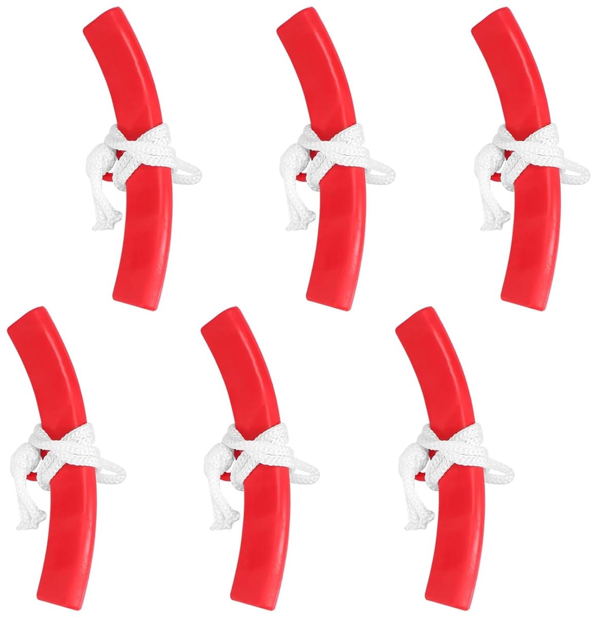 SnelShoppen - Set van 6 Rim Protection Strips voor Auto - Universale Band Beschermers - Duurzaam Polyurethaan - 150x23mm - Ideaal voor Bandwissel en V