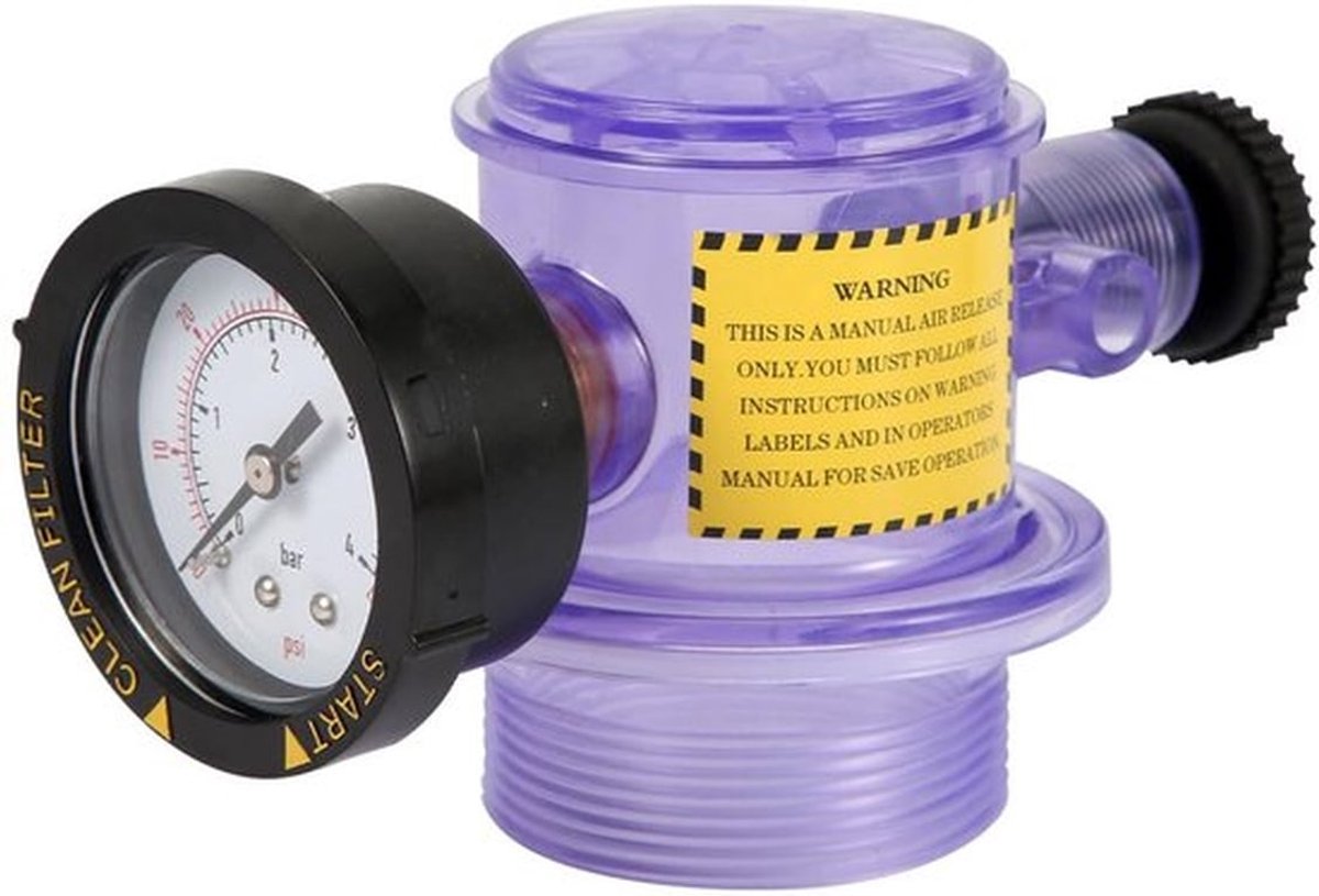 273564Z Handmatige Ontluchtingsklep Vervanging, Ontluchtingsklep voor Triton II Triton C TR100C en TR140C Hydrosand Filters voor Zwembad Spa Zandfilter
