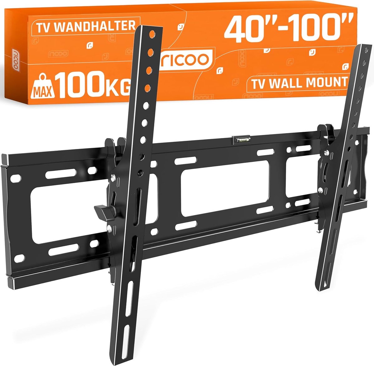 SnelShoppen - TV Wandbeugel Voor 32-65 Inch LED LCD Schermen - Tiltable, Super Flat, VESA 200x200-400x400, Max. 45kg, Ideaal Voor Thuisbioscoop