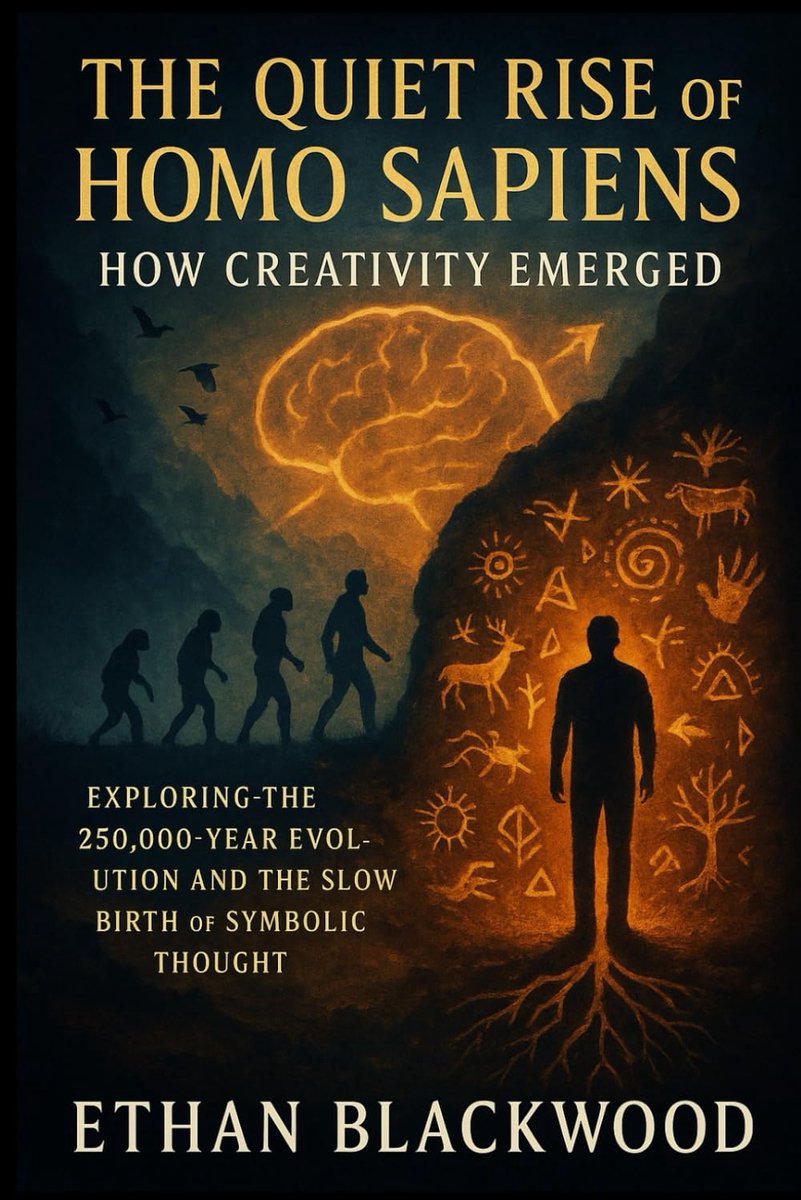 SnelShoppen - The Quiet Rise of Homo Sapiens Boek over Creativiteit, Evolutie en Symbolisch Denken, 250.000 Jaar Geschiedenis, Verkenning van Menselij