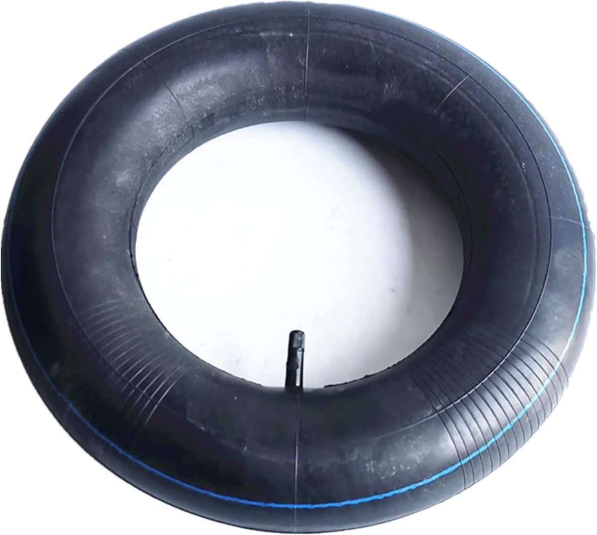SnelShoppen - Pneumatische Crate Banden 4.80/4.00-8 met Gebogen Ventiel - Butyl en Natuurrubber - Zwart - Ideaal voor Tuin, Camping en Kinderen