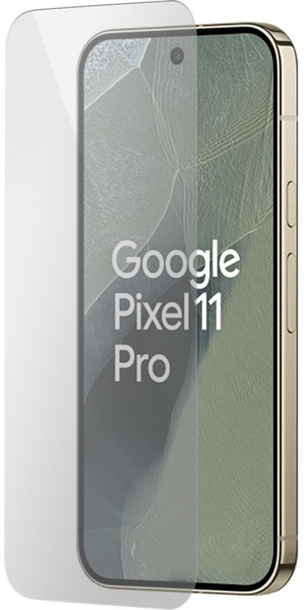 Mobiparts Screenprotector geschikt voor Google Pixel 11 Google Pixel 11 Pro - Gehard Glas - Anti-bacterieel -