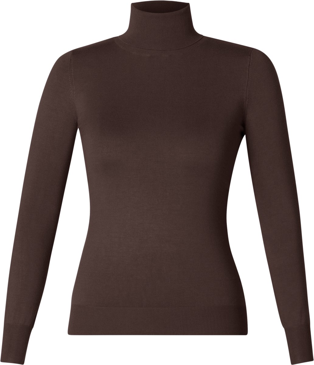 BASE LEVEL CURVY Yuena Trui - Brown - maat 3(52)