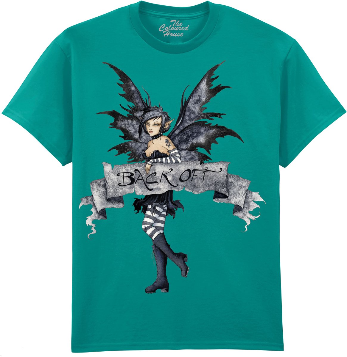 Back Off The Coloured House T-shirt XXL