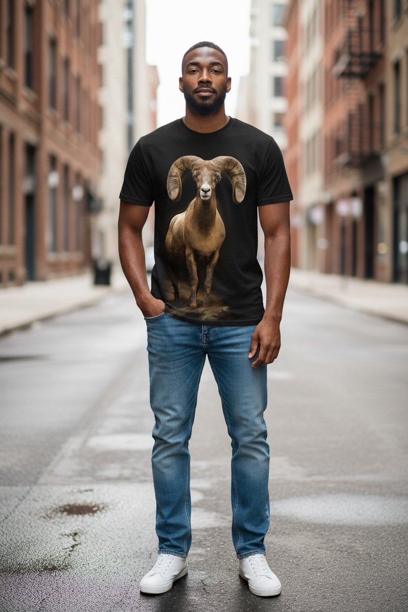 Dikhoorn Schaap High Mountain Patriarch The Coloured House T-shirt 3XL