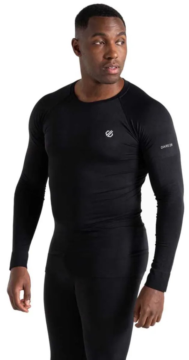 Dare2b In The Zone Iii Lange Mouwen Basislaagset Zwart XL Man