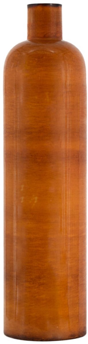 Metalen vaas tangerine