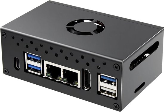 Metalen Behuizing - Mini Computer Case - Bescherming Componenten ...
