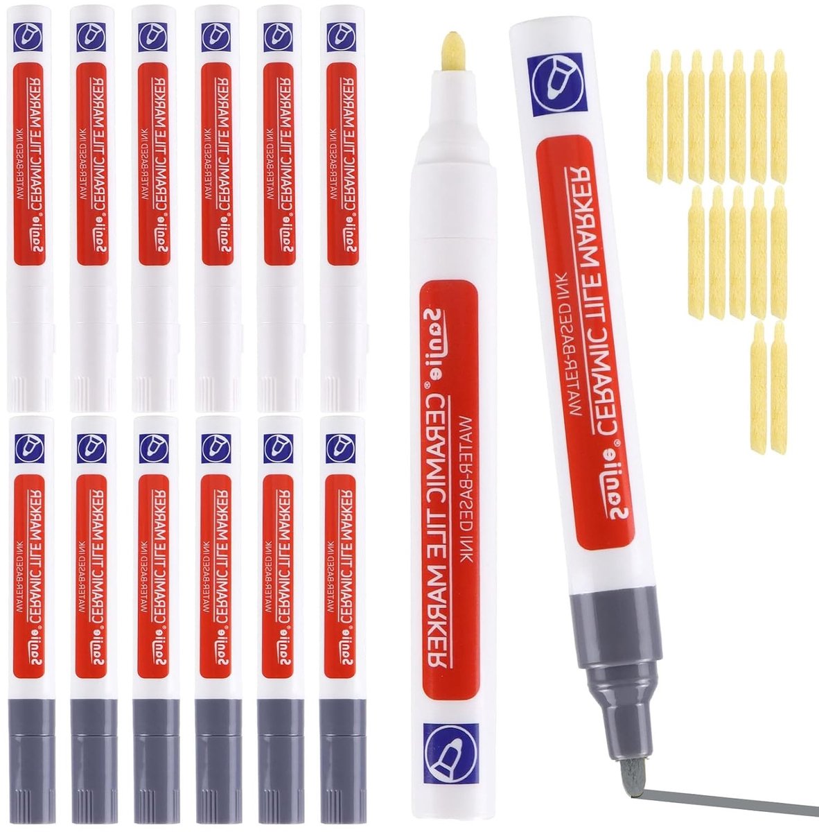 Voegenreparatieset - Wit - Waterdichte Voegenstift voor Badkamer en Keuken - Voor het Opfrissen van Voegen