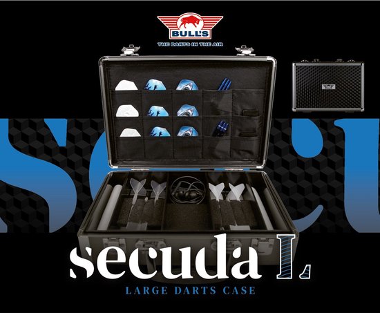 Bull's Secuda L-Case Dartcase Aluminium van Bull's — afbeelding 5