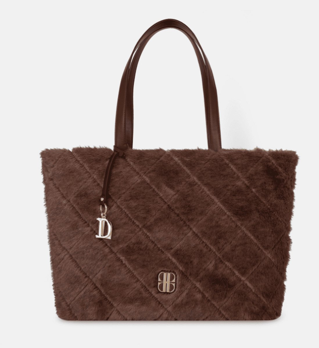 Laurent David Dames Shopper Polly Dark Brown | Bruin | Maat: One Size