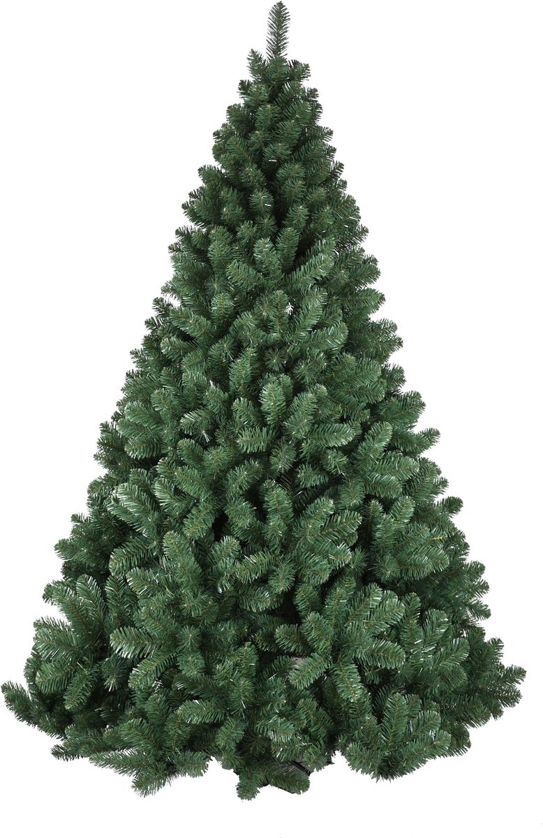 Kerstboom, grenen, 150, 180, 210, 240, 270 cm, zeer dicht, realistisch, groen, Kerstmis (210 cm) - ShopVlot