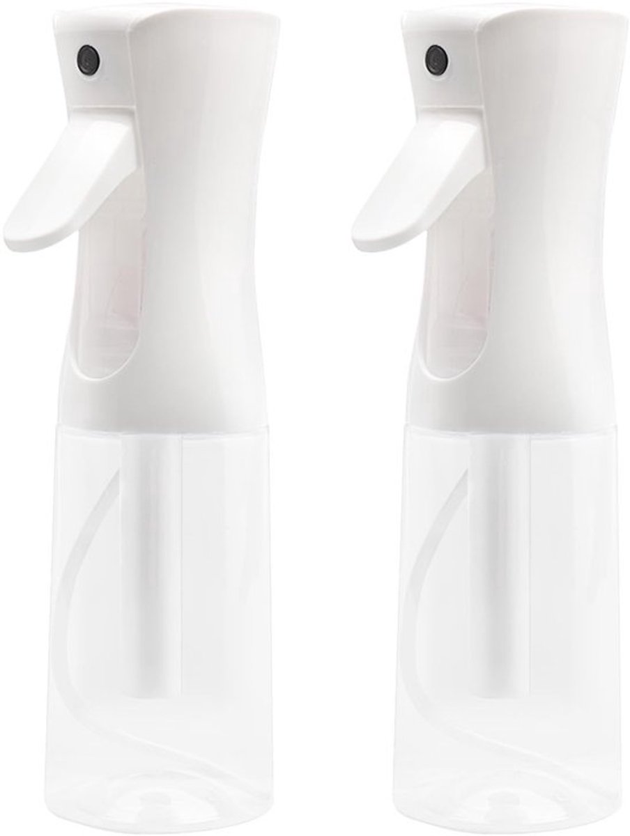Waterspuitfles 200 ml - Spuitfles - Sprayflacon - Waterverstuiver - Haarstyling - Duurzaam PET-materiaal - Sprayfles
