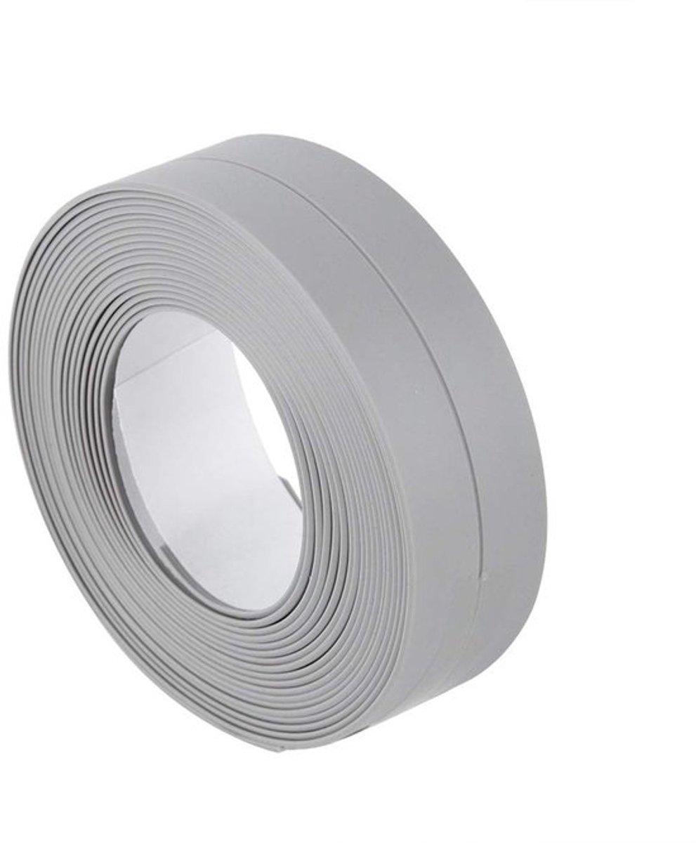 Wandafdichtstrip Hoogwaardige PVC - Waterdicht - Antislip - Schimmelbestendig - Duurzaam - Flexibel Ontwerp 22mm x 3.2M - Afdichtband