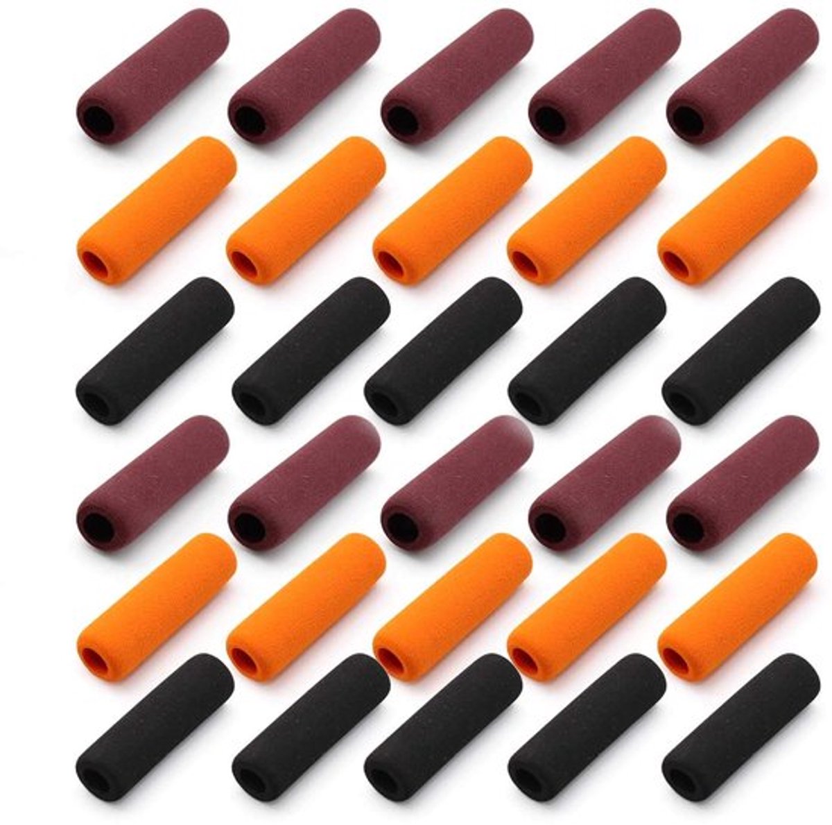 Pennen Grip 30 Stuks - Antislip Grip voor Potloden - Schrijfhulpmiddel - Nitril Rubber - Verstelbaar - Vingerbescherming - Pencil Grips
