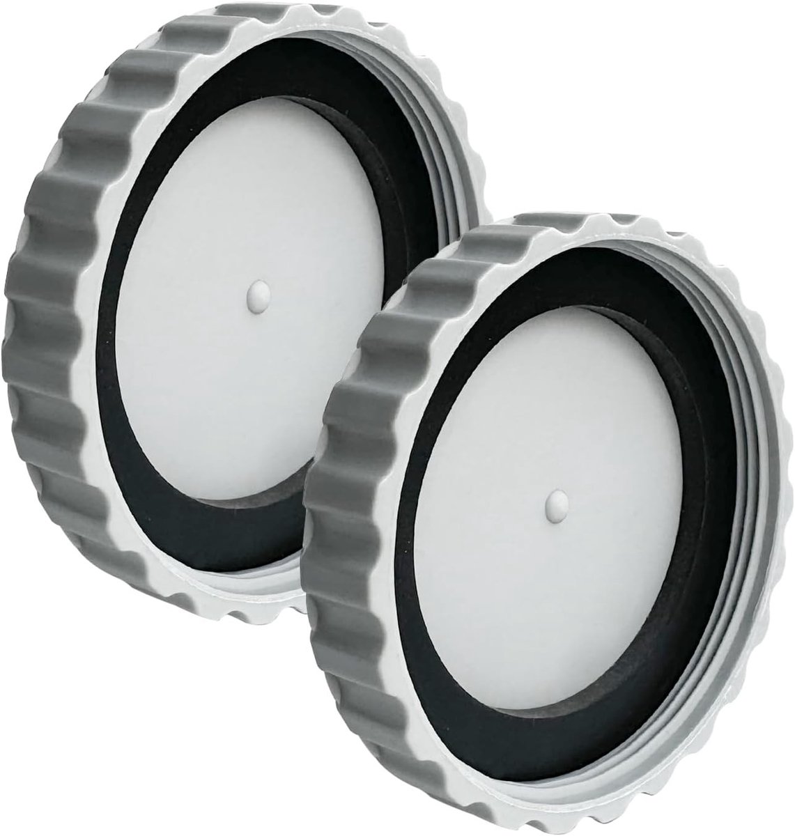 Winterset voor zwembaden - 2-delige vorstbestendige afsluitset met winterpluggen en afdichtingen (90 mm) voor optimale bescherming