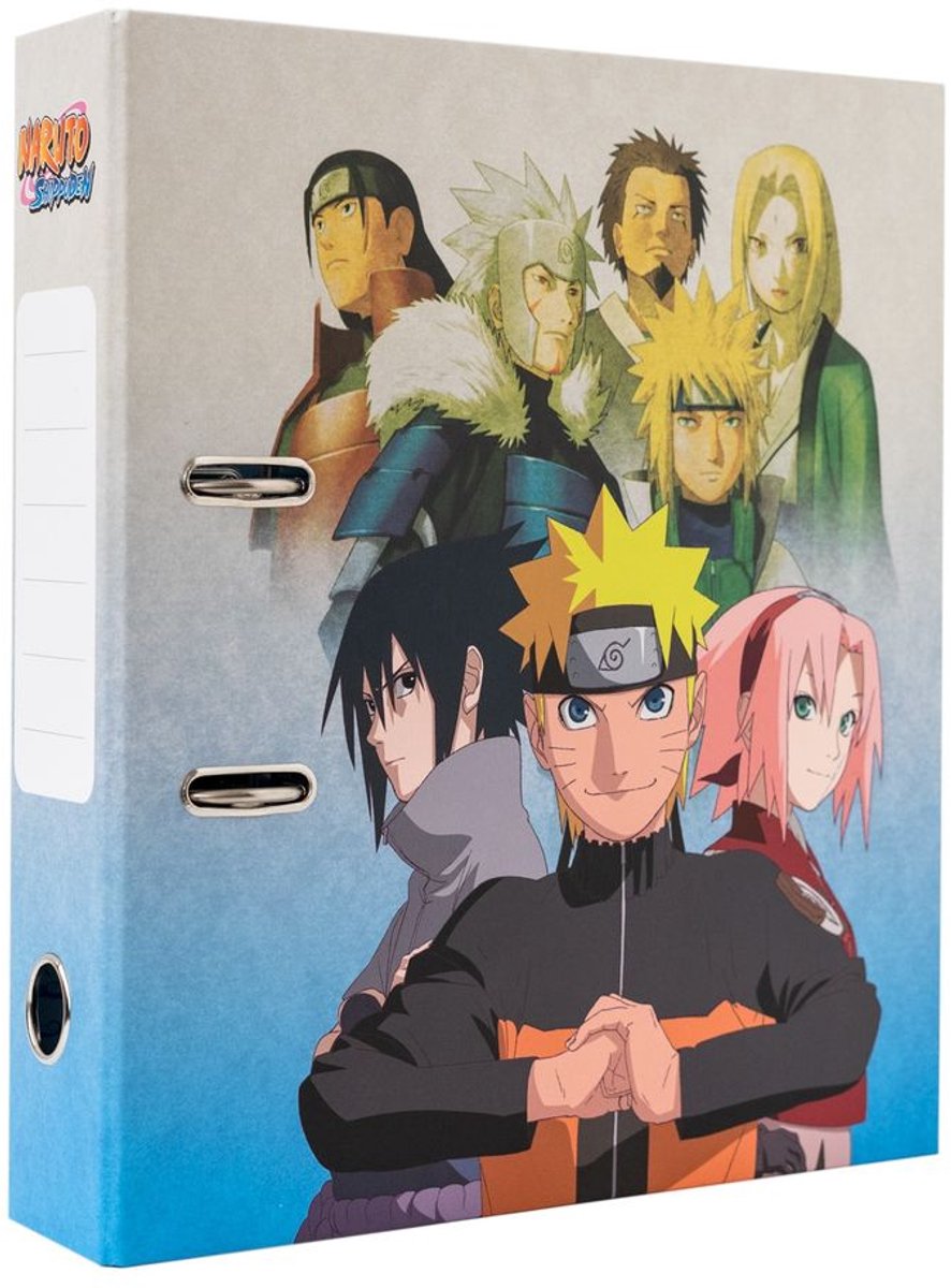 Grupo Erik Naruto - Lever Arch Folder Ringband - Multicolours