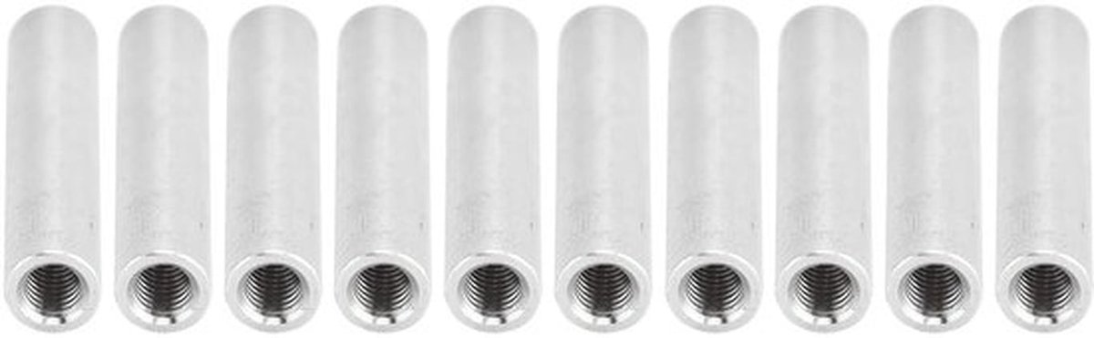 Afstandhouder Aluminium - M4x0,7 mm - Slijtvast - Bevestigingsmiddel - Structurele Ondersteuning - Lengte 46 mm - Afstandsstuk