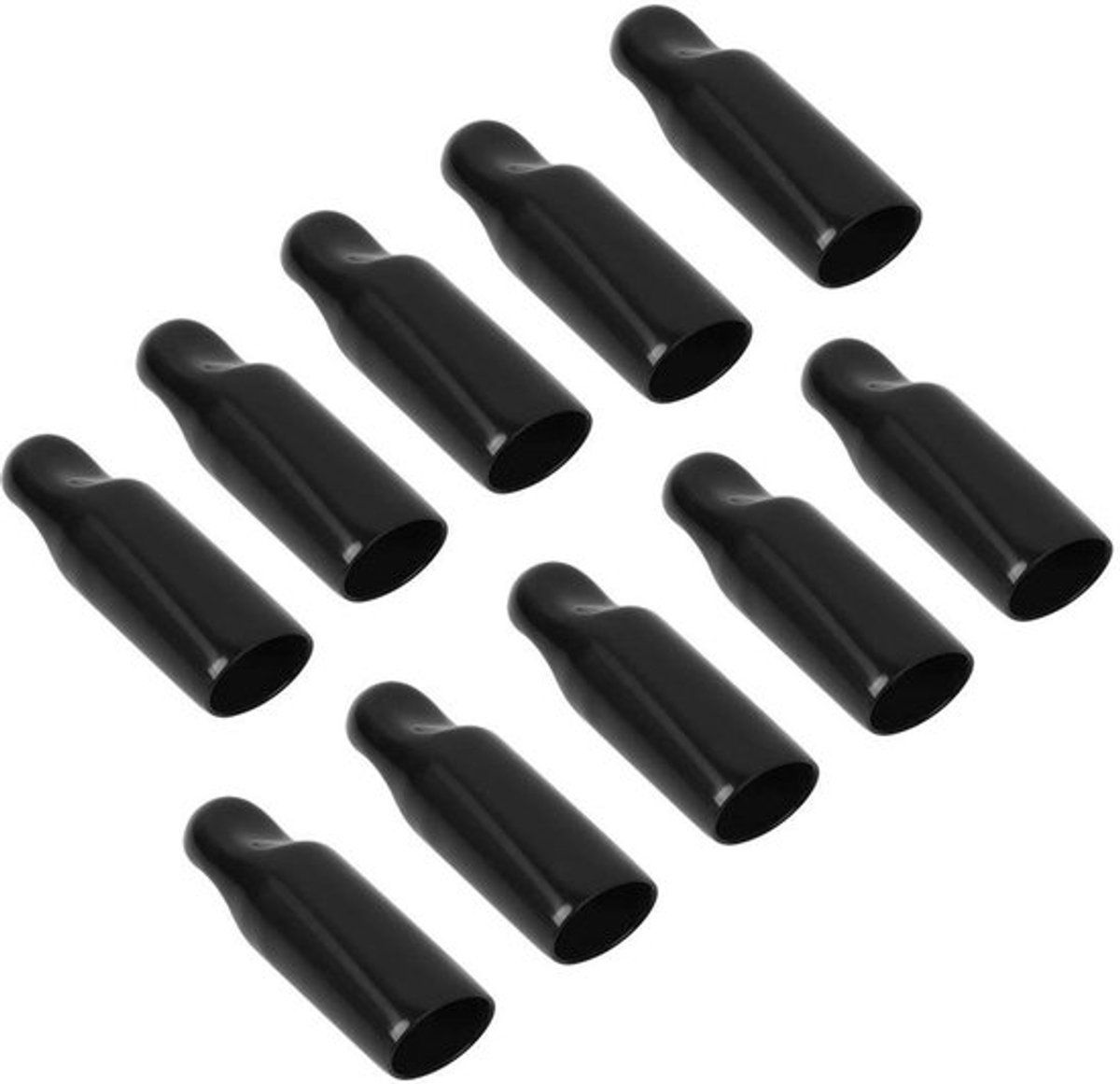 Bierkraanafdekking 10 Stuks - Rubber/PVC - Bescherming tegen Stof/Insecten - Geschikt voor Buitendiameter 15 mm - Ruimtebesparend - Duurzaam - Tapkraanbescherming