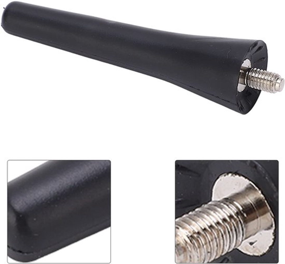 Auto Antenne Korte Antenne - Vervanging voor 107/108/206/207/307/308/407/408/508/3008/607/807SW - ABS - Universeel - Schokbestendig