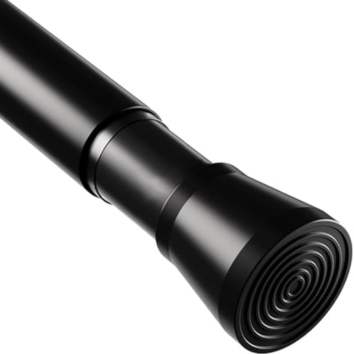 Huis Geluk Douchegordijnstang Spanningsstaaf Uitschuifbaar 69-90cm Zilver - Zonder Boren, 25mm Diameter