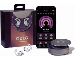 SnelShoppen - Ozlo Sleepbuds - Comfortabele Slaapkoptelefoon voor Zijslapers - Tot 10 Uur Bluetooth LE Streaming - Wetenschappelijk Ondersteunde Slaap