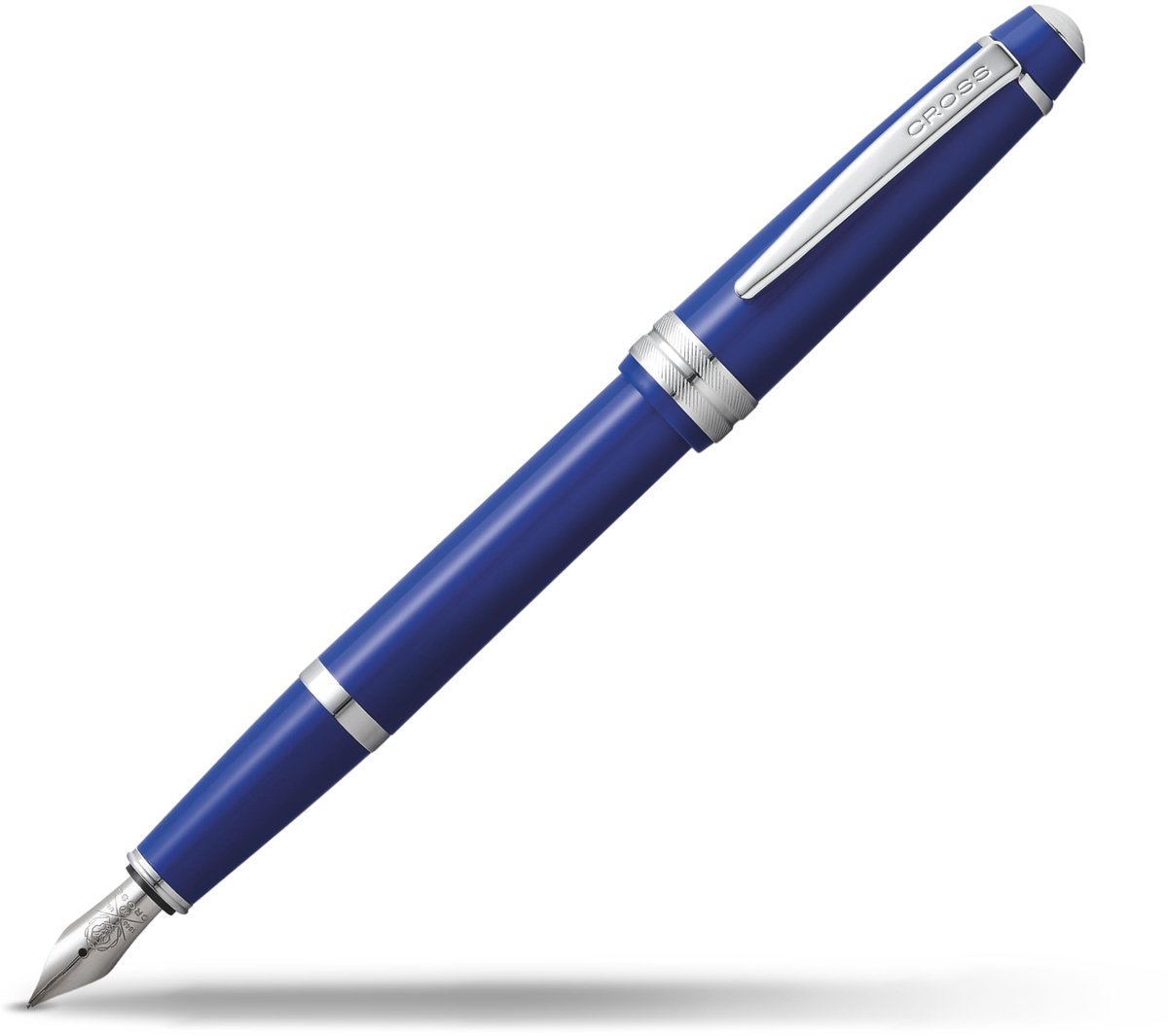 SnelShoppen - Luxe vulpen met XF penpunt, blauw, perfect voor professioneel gebruik, schrijfgerei in geschenkverpakking, ideaal voor cadeau of dagelij