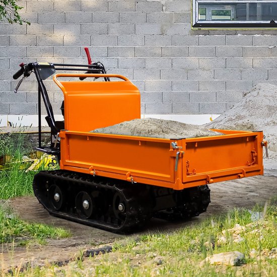 Mini Rupsdumper, Mini Dumper op Rupsbanden, Transporteur van Merkloos	 — afbeelding 2