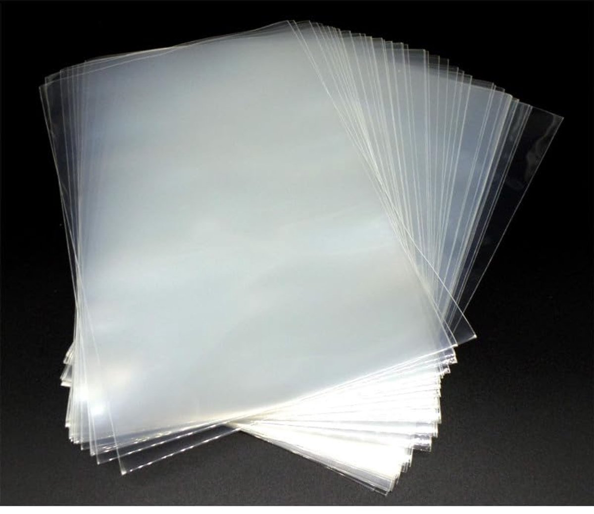 SnelShoppen - 10 x 50 Premium Postcard Sleeves C6 (110 x 155 mm) - Beschermhoezen voor Foto's, Kaarten en Postzegels - Transparant, Ideaal voor Verzam