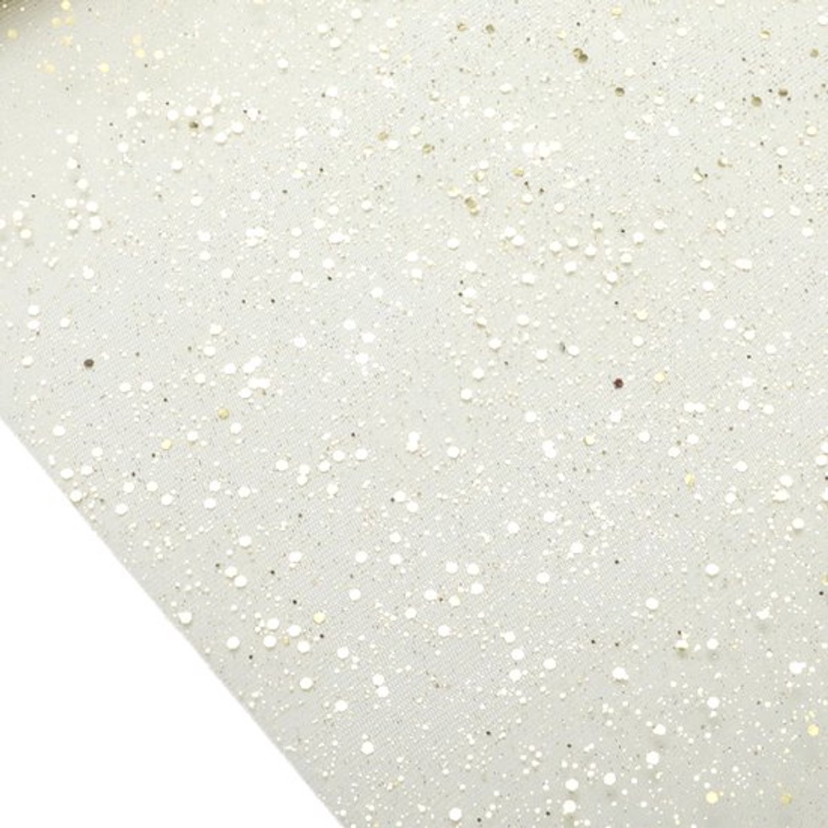 Tafelloper Glinsterende Stippen - Polyester Tafeldecoratie - 275 x 28 cm - Bruiloften - Verjaardagen - Duurzaam Materiaal - Tafelkleed
