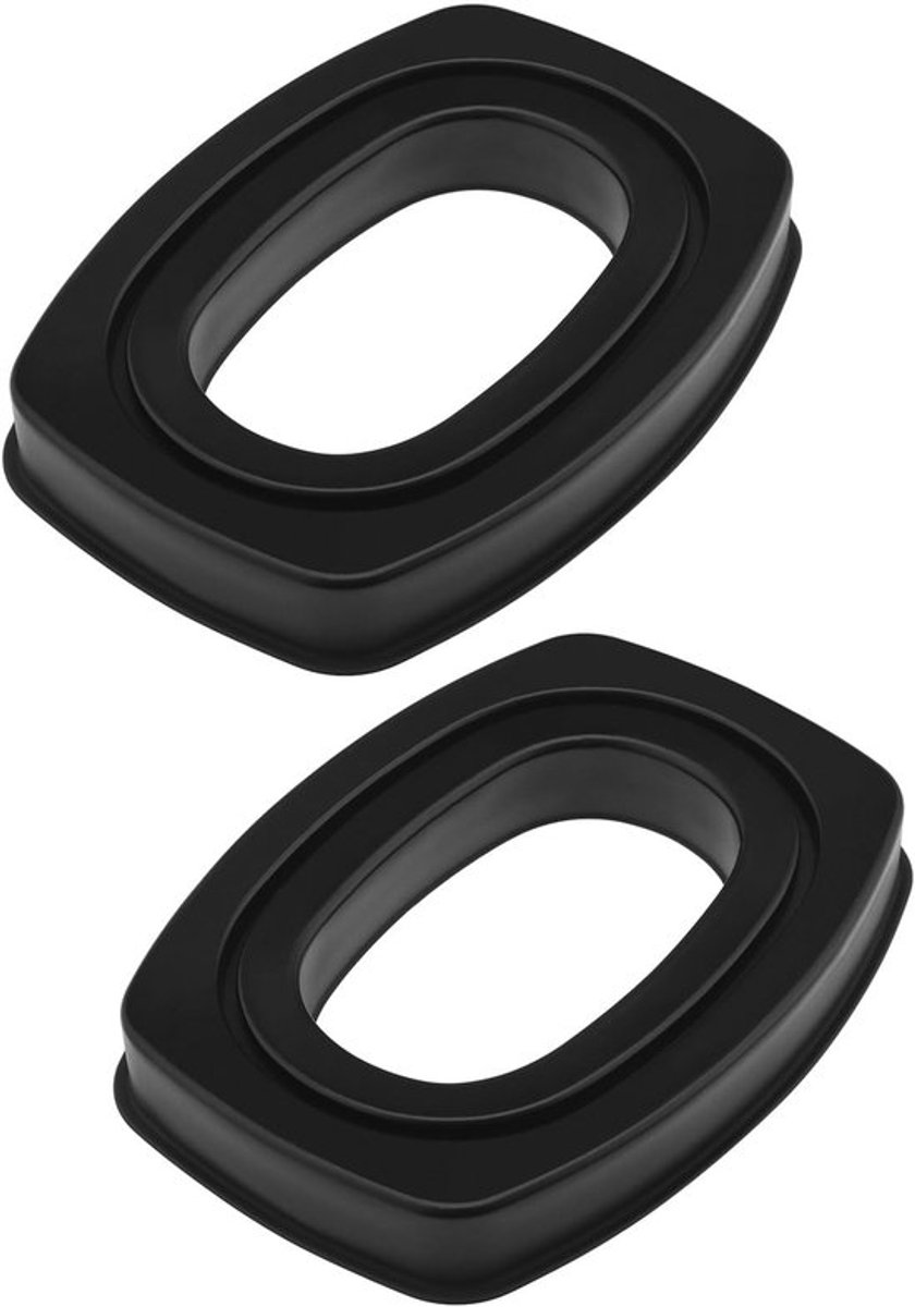 Oorkussens Vervangend 1 Paar - TPU/Gel - Compatibel met Howard Leight - Impact Sport/Pro/Sync - Afdichtingseffect - Afmetingen 106x78x16mm - Hoofdtelefoon Oorkussens