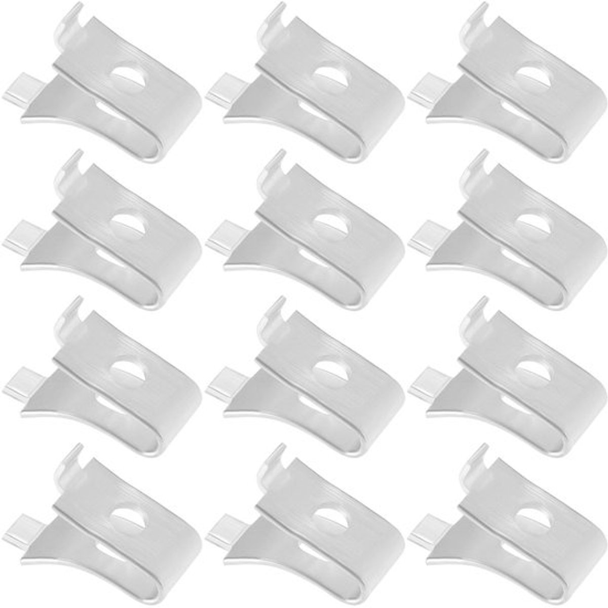 Plankbeugel 40 Stuks - Aluminiumlegering - Verstelbare Planksteun - Plankbeugelclips - Praktische Plankaccessoires - Duurzaam en Stevig